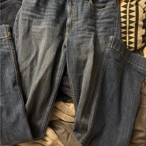 Kimes Ranch Dark Blue Flare Jeans